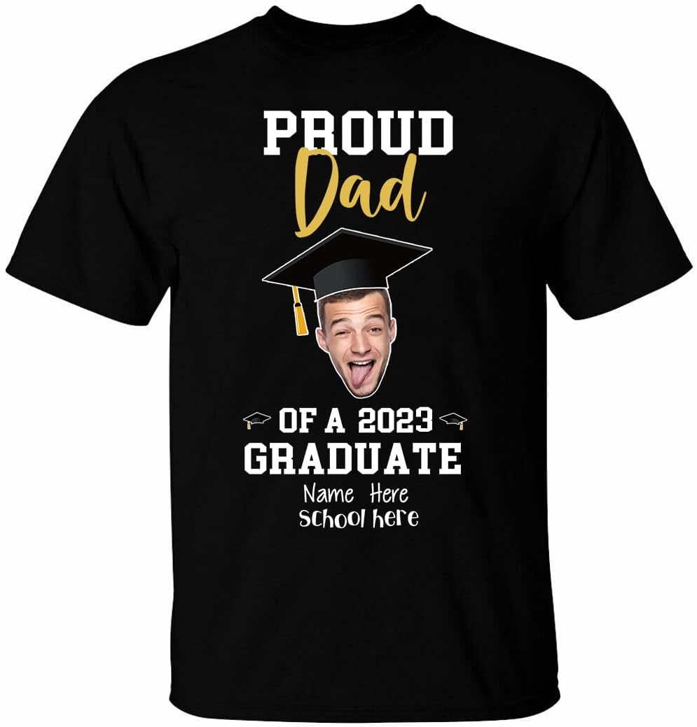 Funny Dad T-Shirt, Custom T Shirt for Dad Bonus Dad Stepdad, Personalized Dad Tee - Design #9