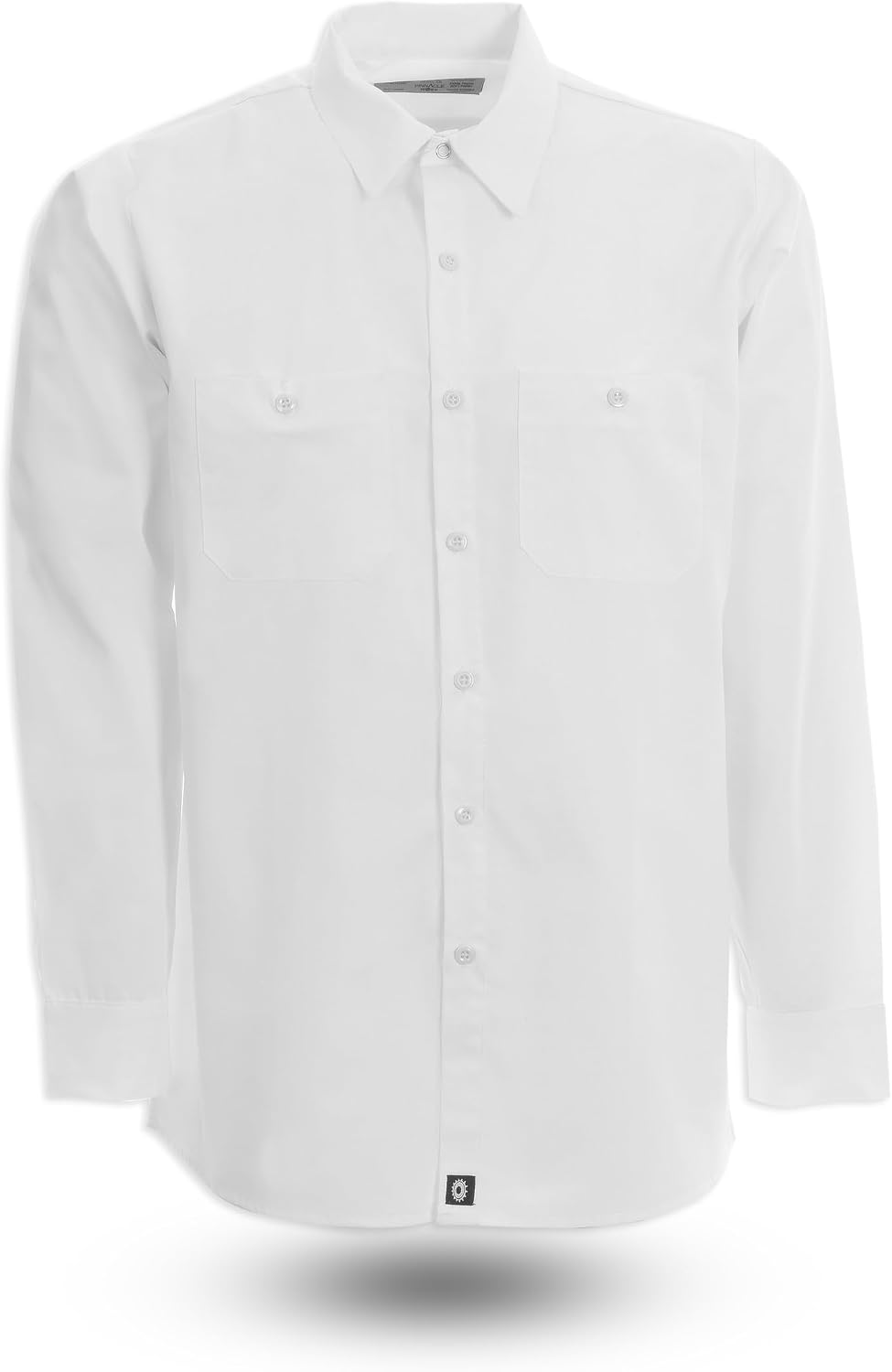 PINNACLE Men’s Long Sleeve Industrial Work Shirt S10 - White