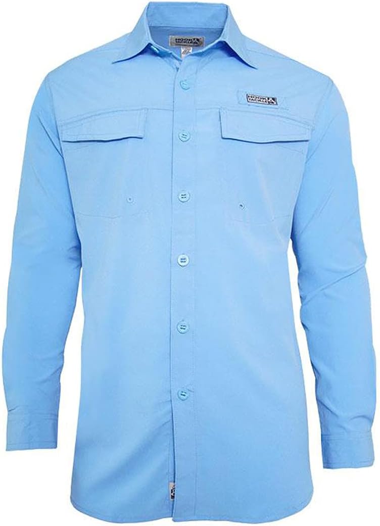 Hook & Tackle® Men's Coastline Long Sleeve Shirt - French Blue