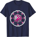 Disco Ball Cocktails Bachelorette Party Graphic T-Shirt - Navy Blue