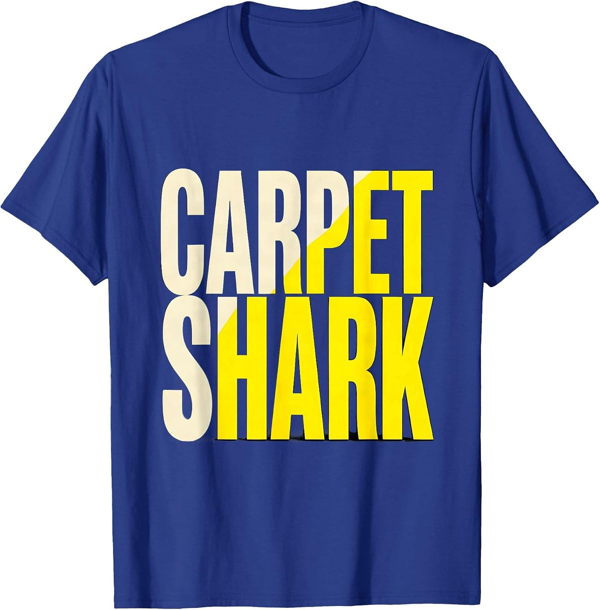Men's Carpet Shark Funny Ferret Lover Gift Ferret Owner Humor T-Shirt - Royal Blue