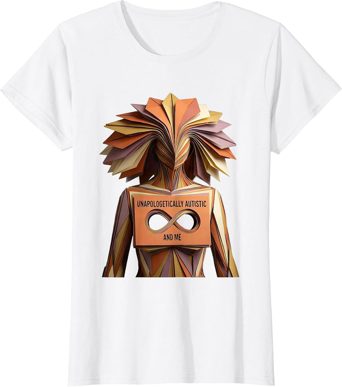 Unapologetically Autistic Autism Awareness Design T-Shirt - White