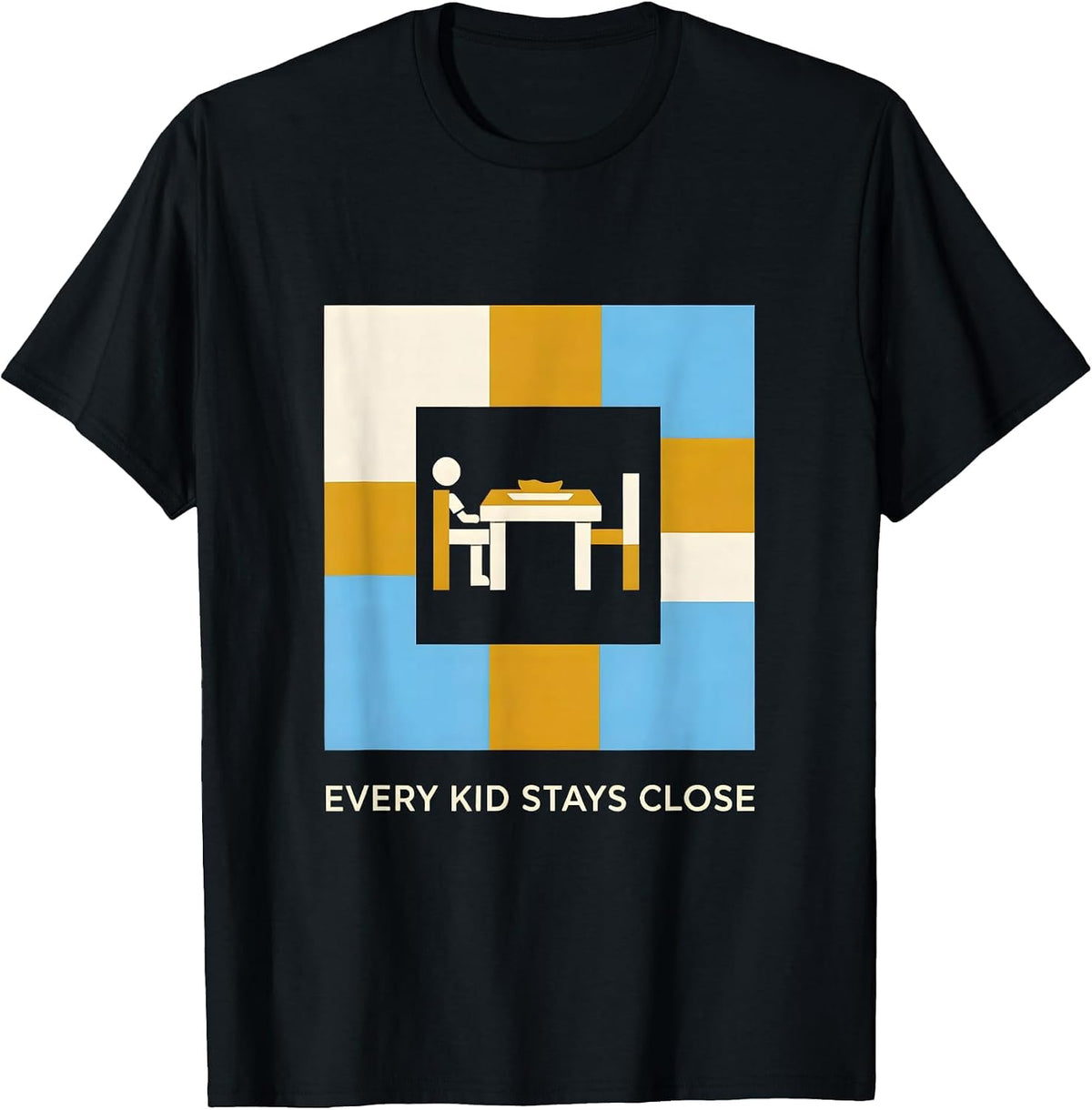 Men's Every Kid Stays Close Special Education Teacher Autism T-Shirt - Black