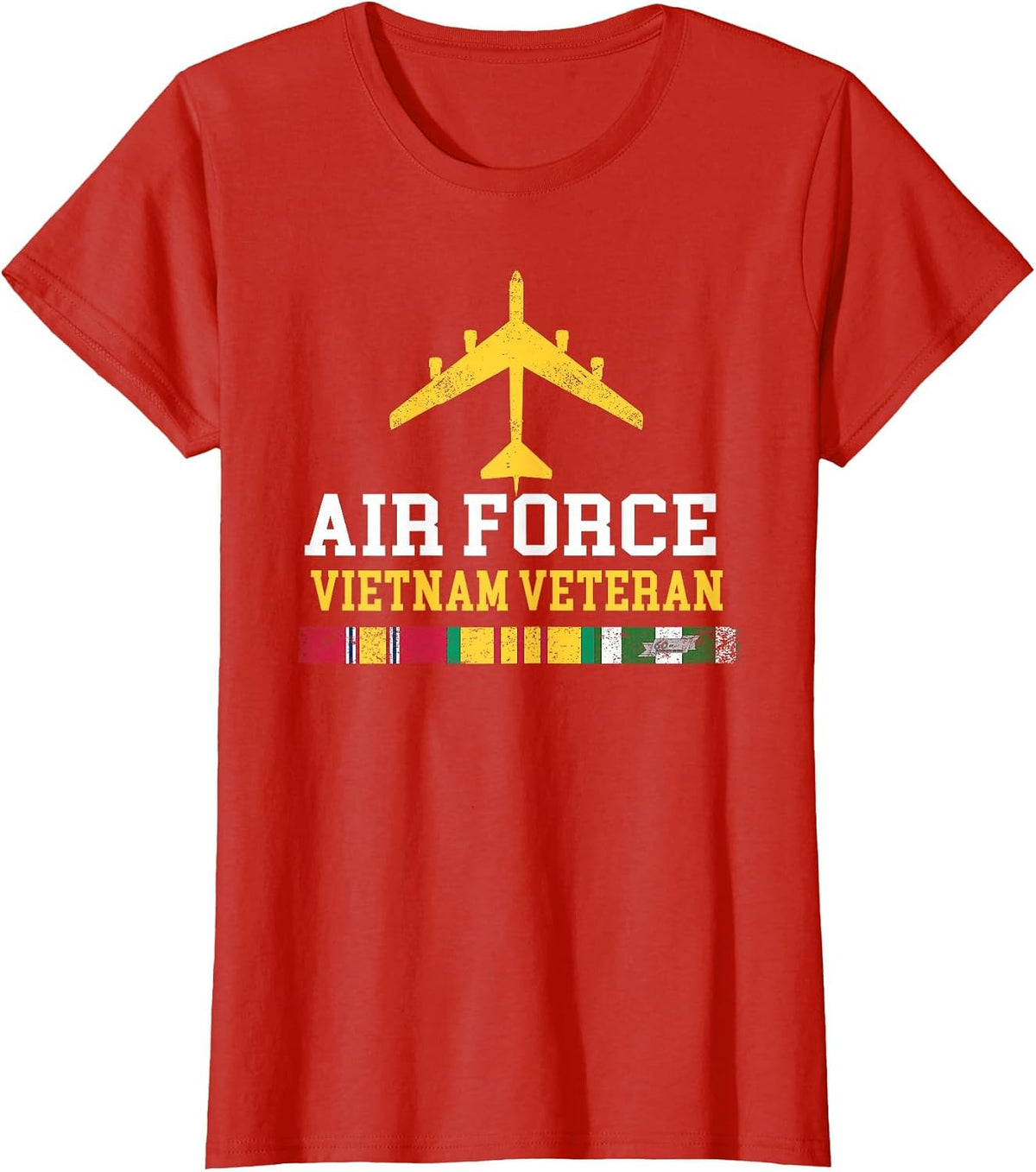 Air Force Vietnam Veteran Shirt Vietnam War B52 T-Shirt - Red