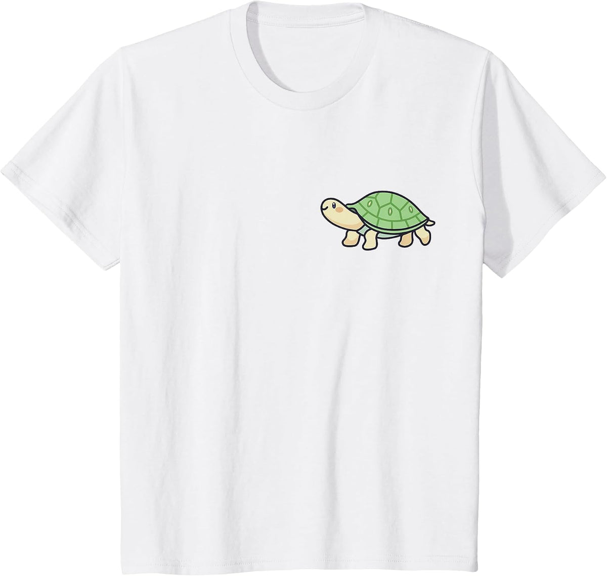 Turtle Animal Aesthetic Kawaii Lover Owner Cute T-Shirt - White