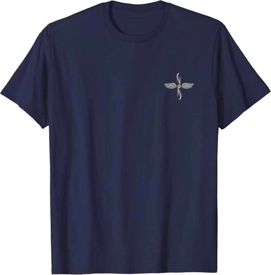 Sailor Naval Aviation Machinist's Mate AD Rating T-Shirt - Navy Blue