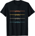 Retro B-2 Bomber Stealth Airplane Schematic Vintage B2 T-Shirt, Men, Black, Small - As Pictured