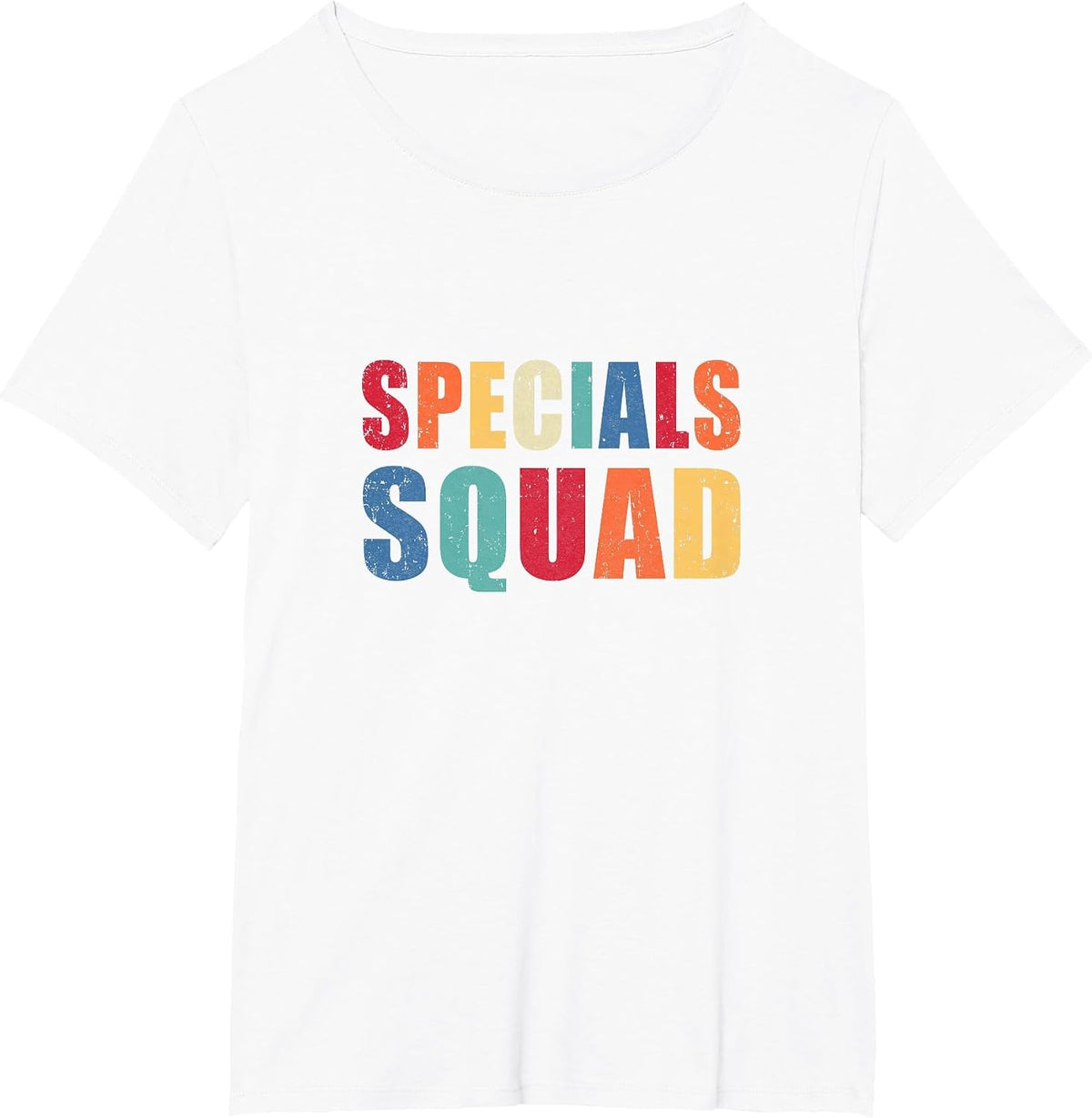 Specials Squad Co Curricular Teachers Team T-Shirt - White