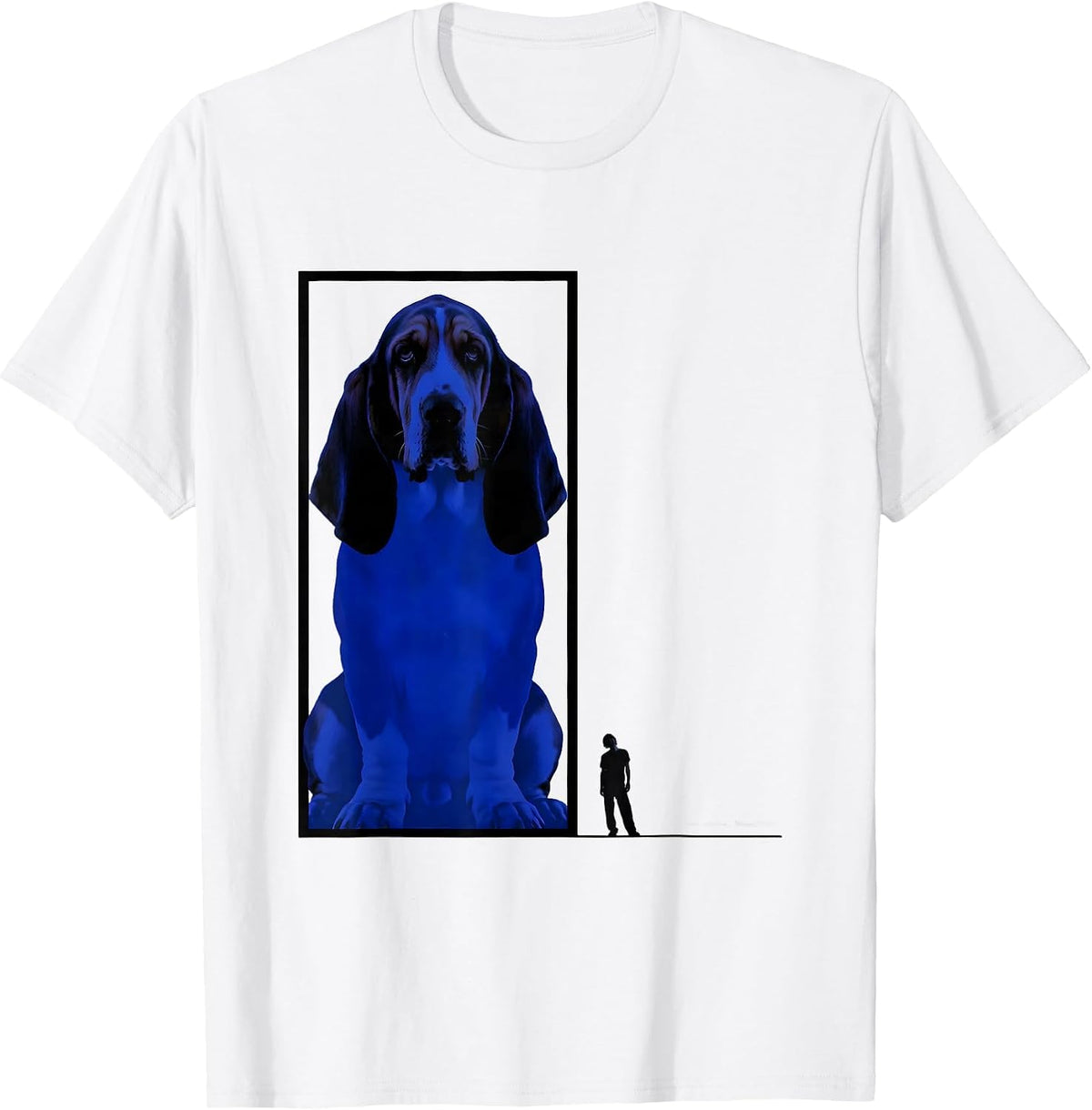 Men's Basset Hound Dog Breed Funny Dog Lover Gift T-Shirt - White