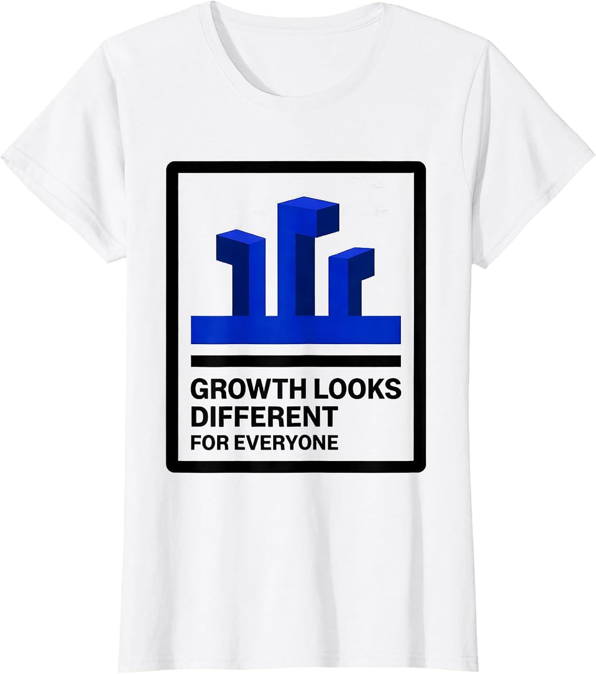 Growth Looks Different For Everyone Special Ed Teacher T-Shirt - White