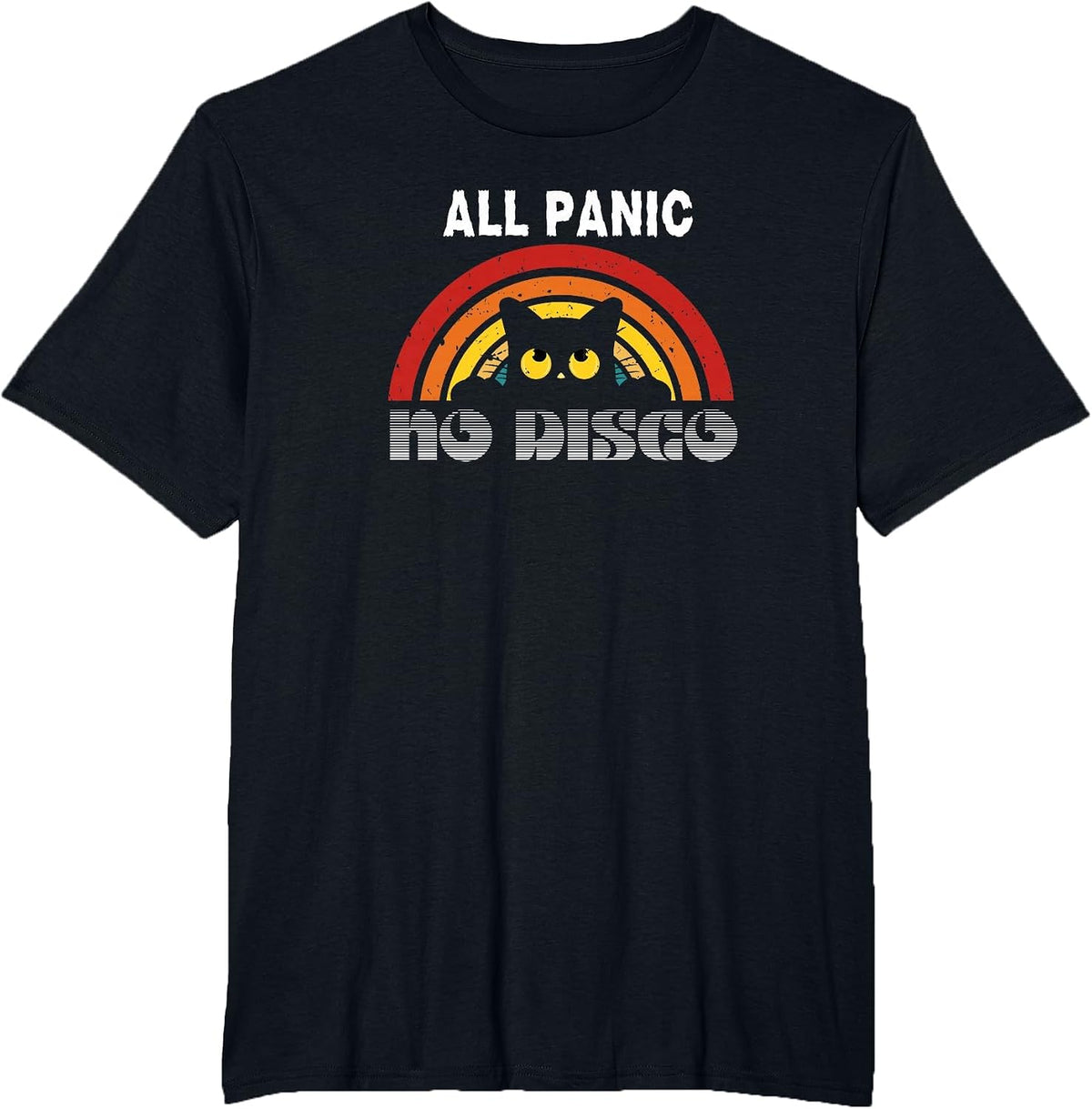 All Panic No Disco T-Shirt - Black