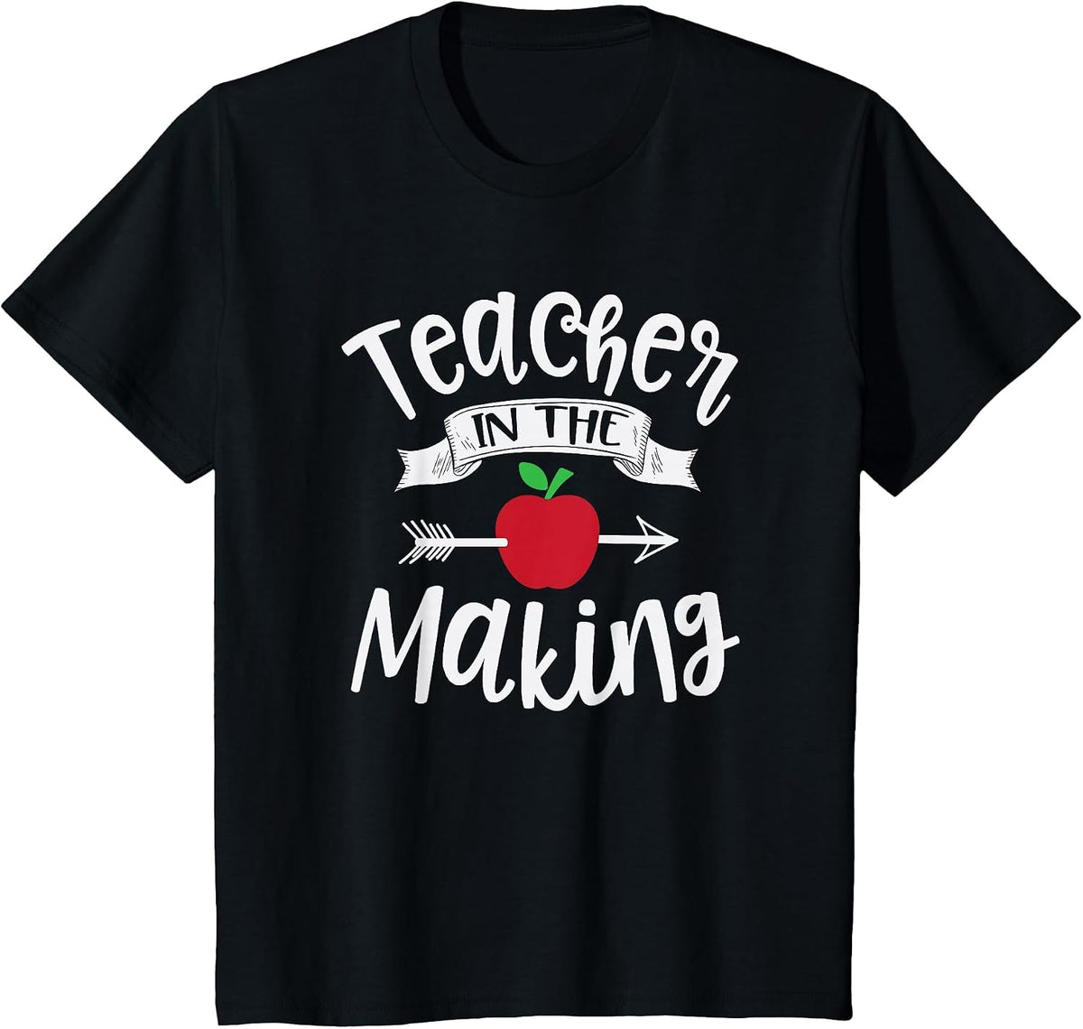 Teacher in The Making Training Student Educator School Funny T-Shirt - Black