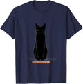 Well, I'm G.O.A.T. Minimalist Sarcastic Cat Meme Humor T-Shirt - Navy Blue