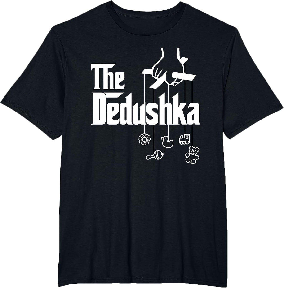 The Dedushka Russian Grandfather T-Shirt T-Shirt - Black