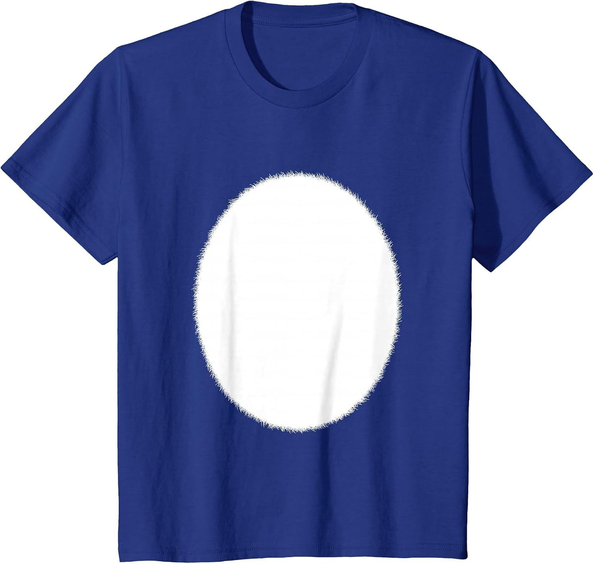 White Tummy Belly Cat Bunny Rabbit Deer Cosplay Costume T-Shirt - Royal Blue
