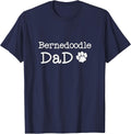 Bernedoodle Dad T-Shirt - Navy Blue
