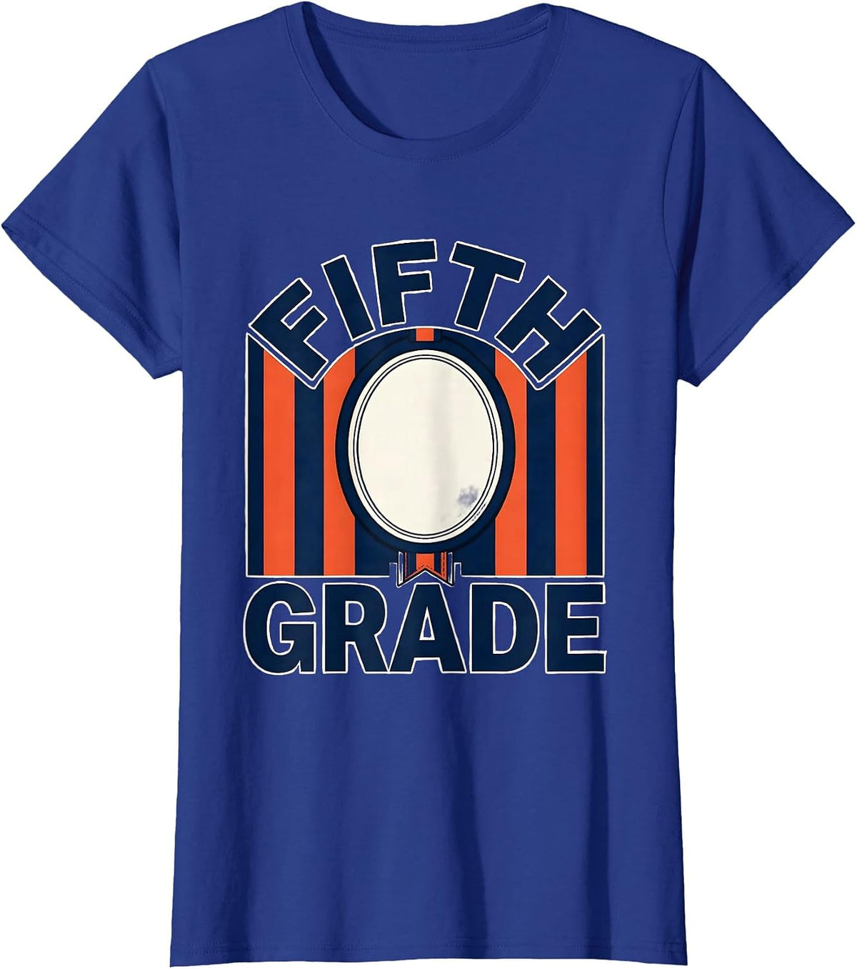 Women's Fifth Grade Preppy Back To School Teacher Girls T-Shirt - Royal Blue