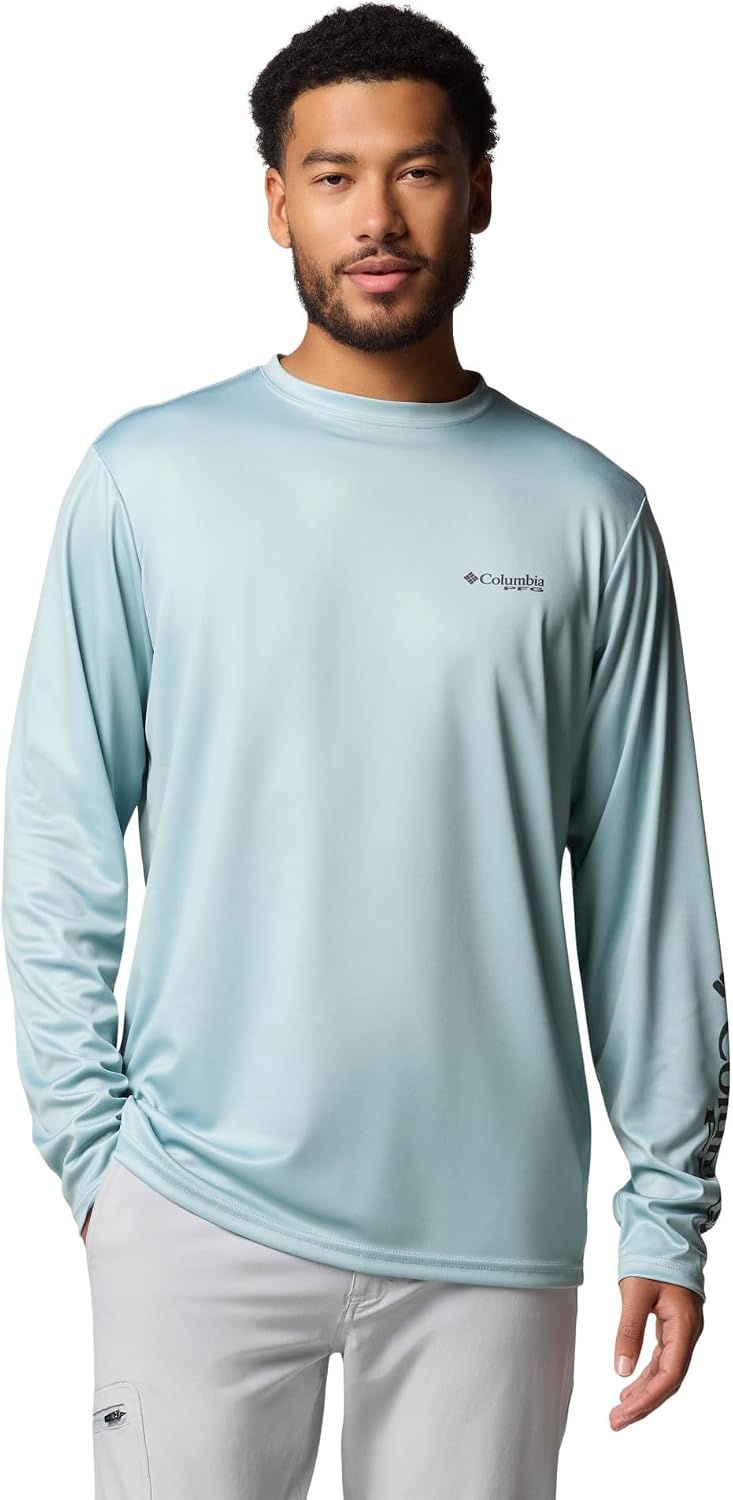 Columbia Terminal Tackle PFG High Side Long Sleeve - Crushed Blue\/Pfg High Side Bass