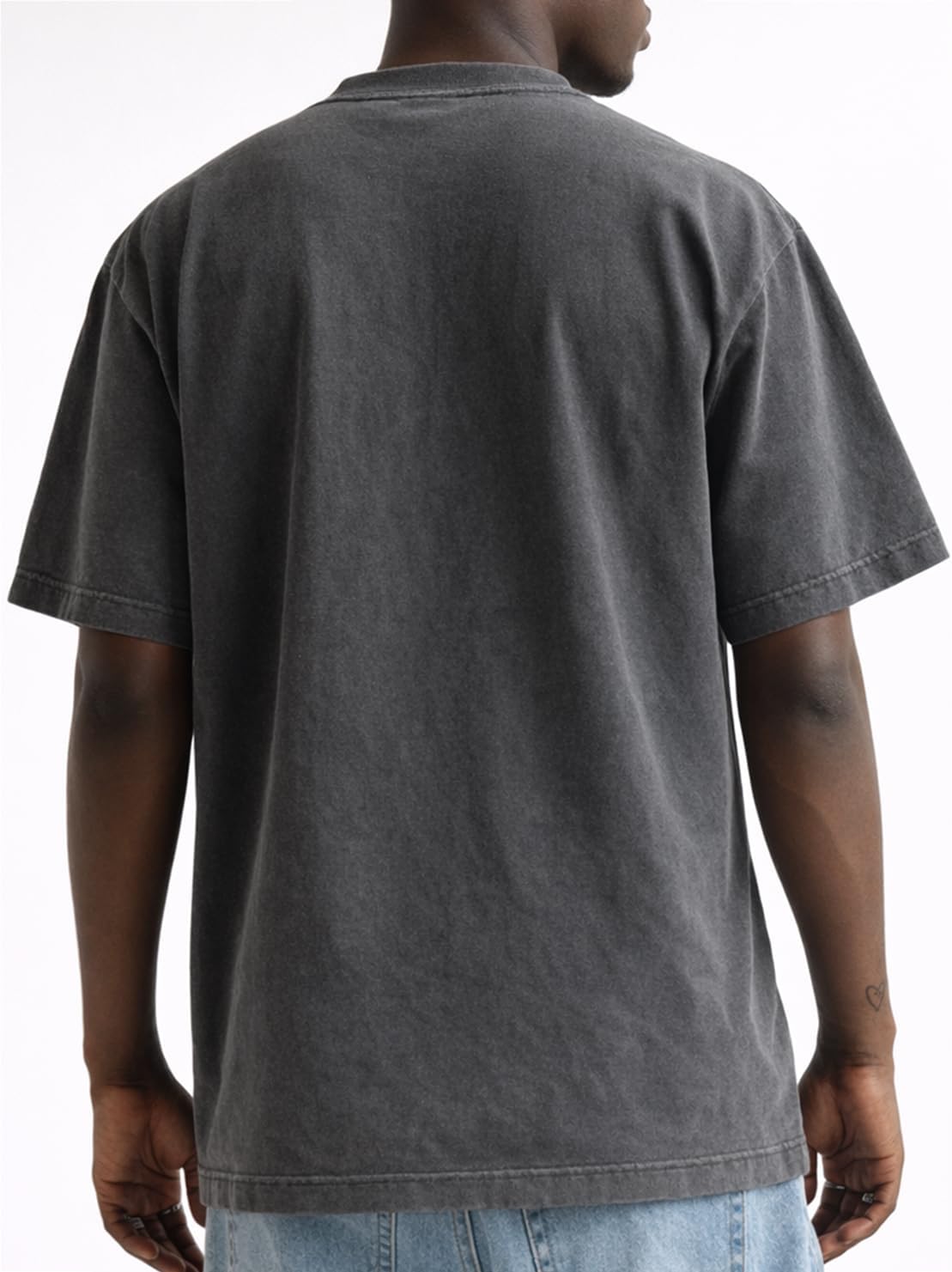 Shaka Wear Dogs & Bald Eagle Thunder - Faded Max-Heavyweight 7.5oz Oversized Tshirt - size chart