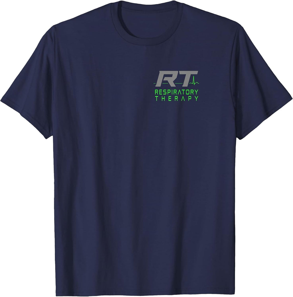 Respiratory Therapy - Respiratory Care - Professional T-Shirt - Navy Blue