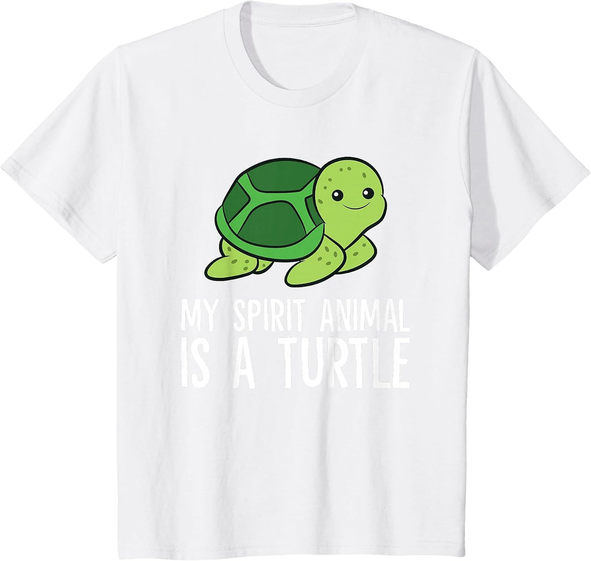My Spirit Animal is A Turtle Love Turtles T-Shirt - White
