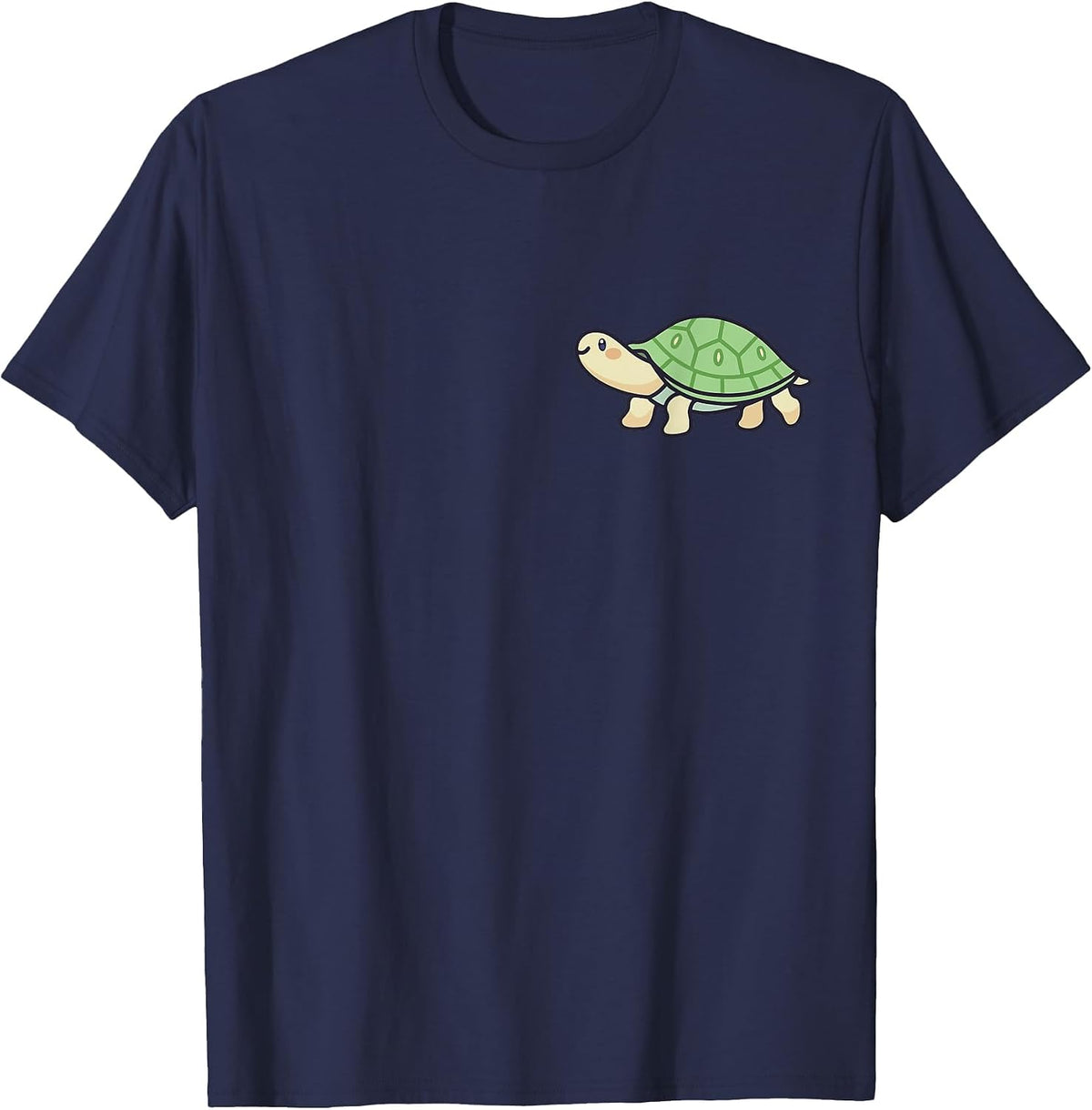 Turtle Animal Aesthetic Kawaii Lover Owner Cute T-Shirt - Navy Blue