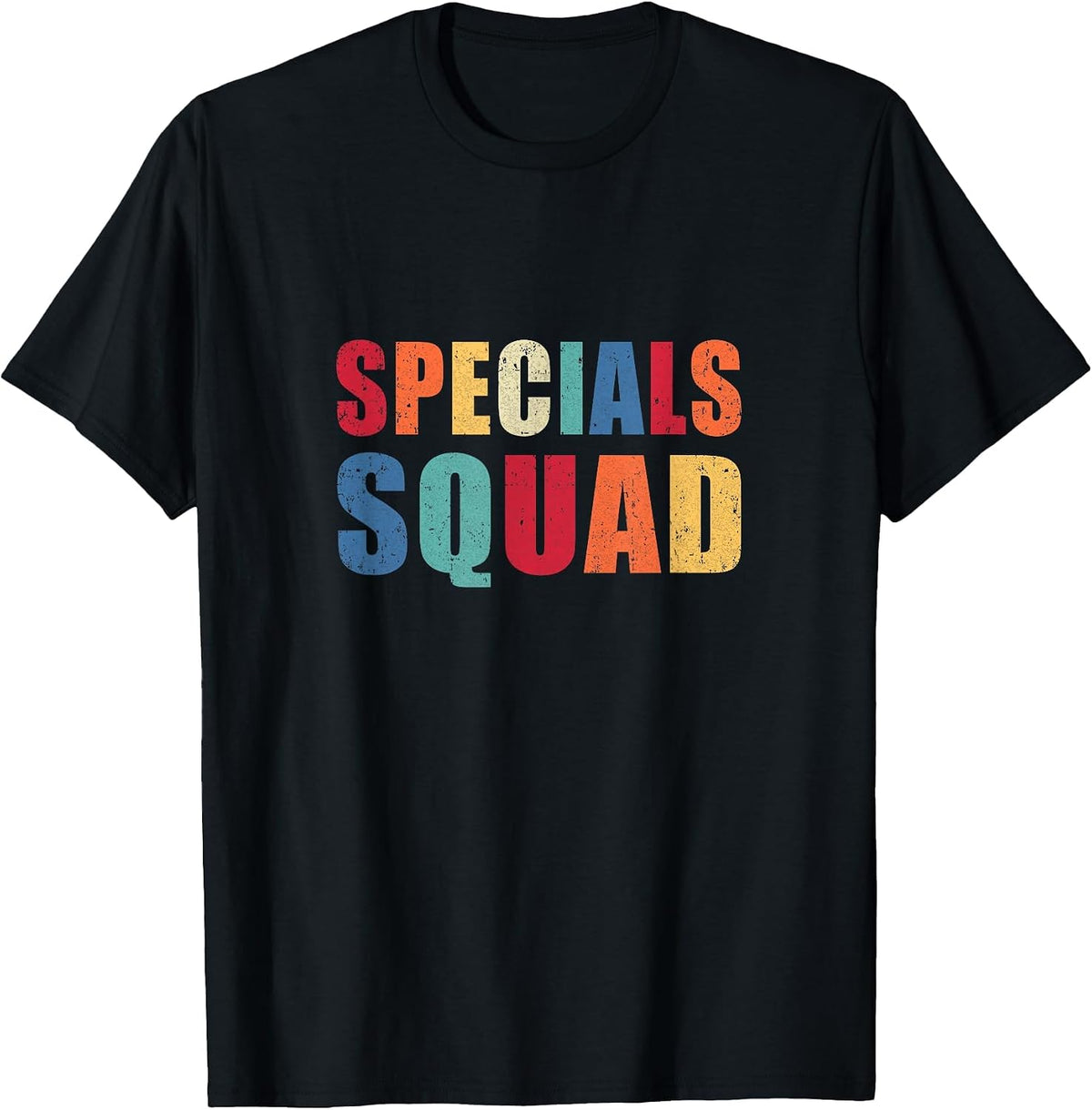 Specials Squad Co Curricular Teachers Team T-Shirt - Black