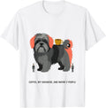 Coffee, My Havanese, And Maybe 2 People Funny Dog Owner T-Shirt - White