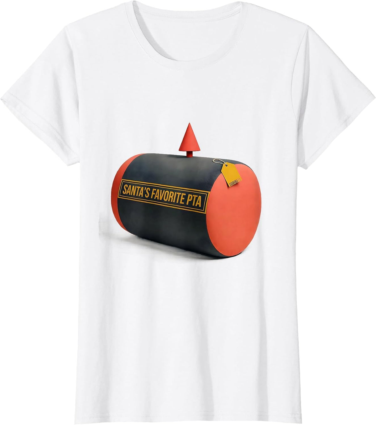 Santa's Favorite PTA Midcentury Modern Therapy Team T-Shirt - White