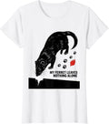 Women's My Ferret Leaves Nothing Alone Funny Ferret Lover Gift T-Shirt - White