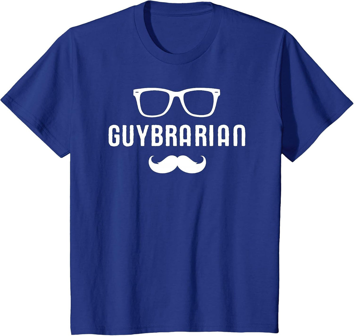 Guybrarian Men's Funny Librarian T Shirt T-Shirt - Royal Blue