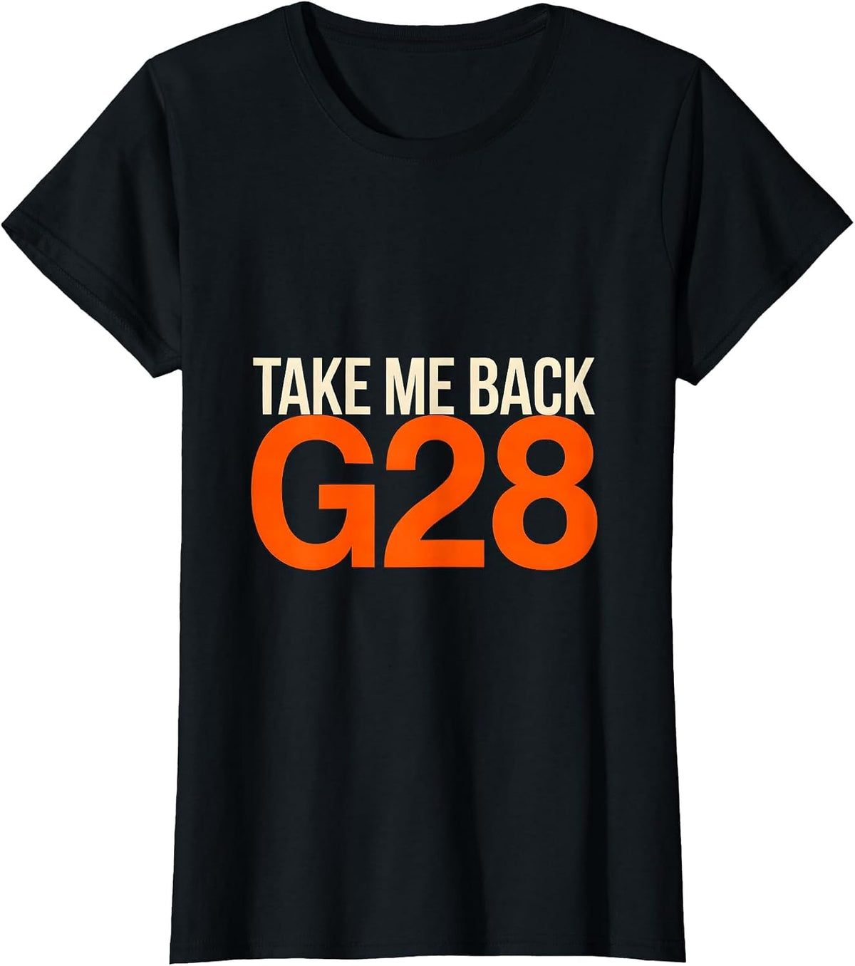 Women's Take Me Back G28 Funny CNC Machinist Trade Jargon Humor T-Shirt - Black