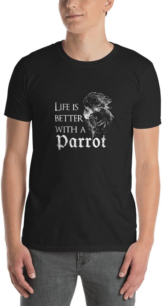 Parrot Tshirt/Parrot Owner Gift/Parrots - Black