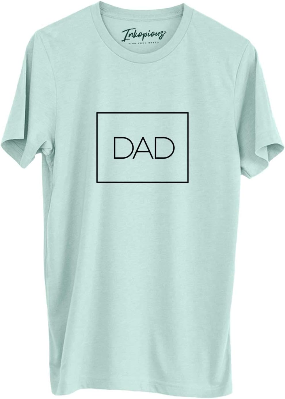 Dad T-Shirt - First Time Father's Day Present - Unisex Crewneck Small Grey - Heather Sage Crewneck