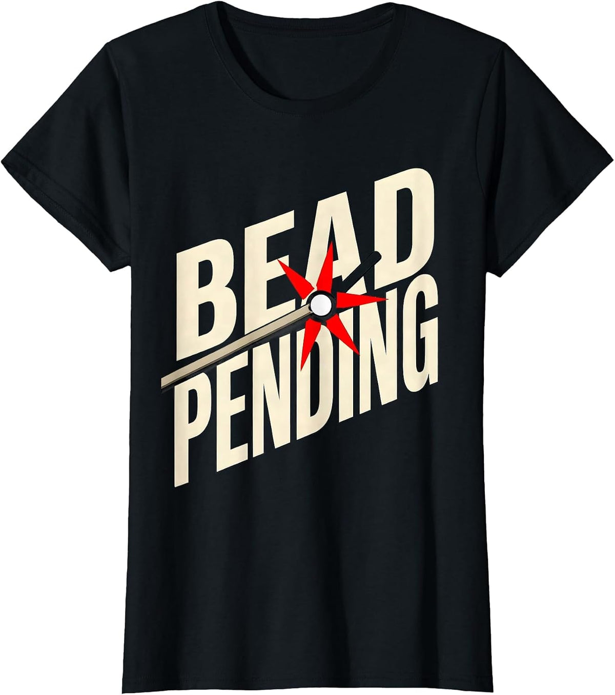 Bead Pending Constructivist Welder Humor Metal Fabrication T-Shirt - Black