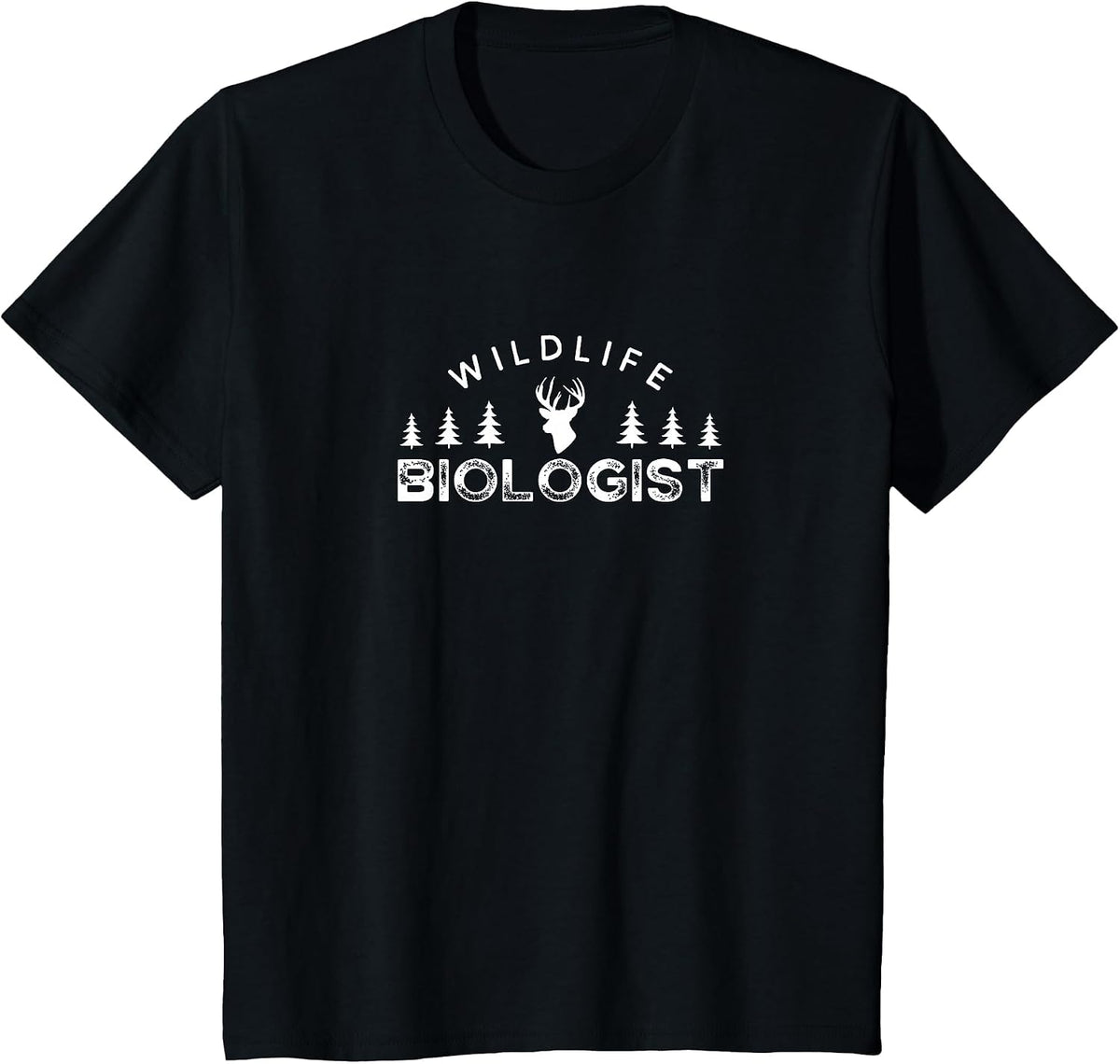 Wildlife Biologist Biologists Job Biology T-Shirt - Black