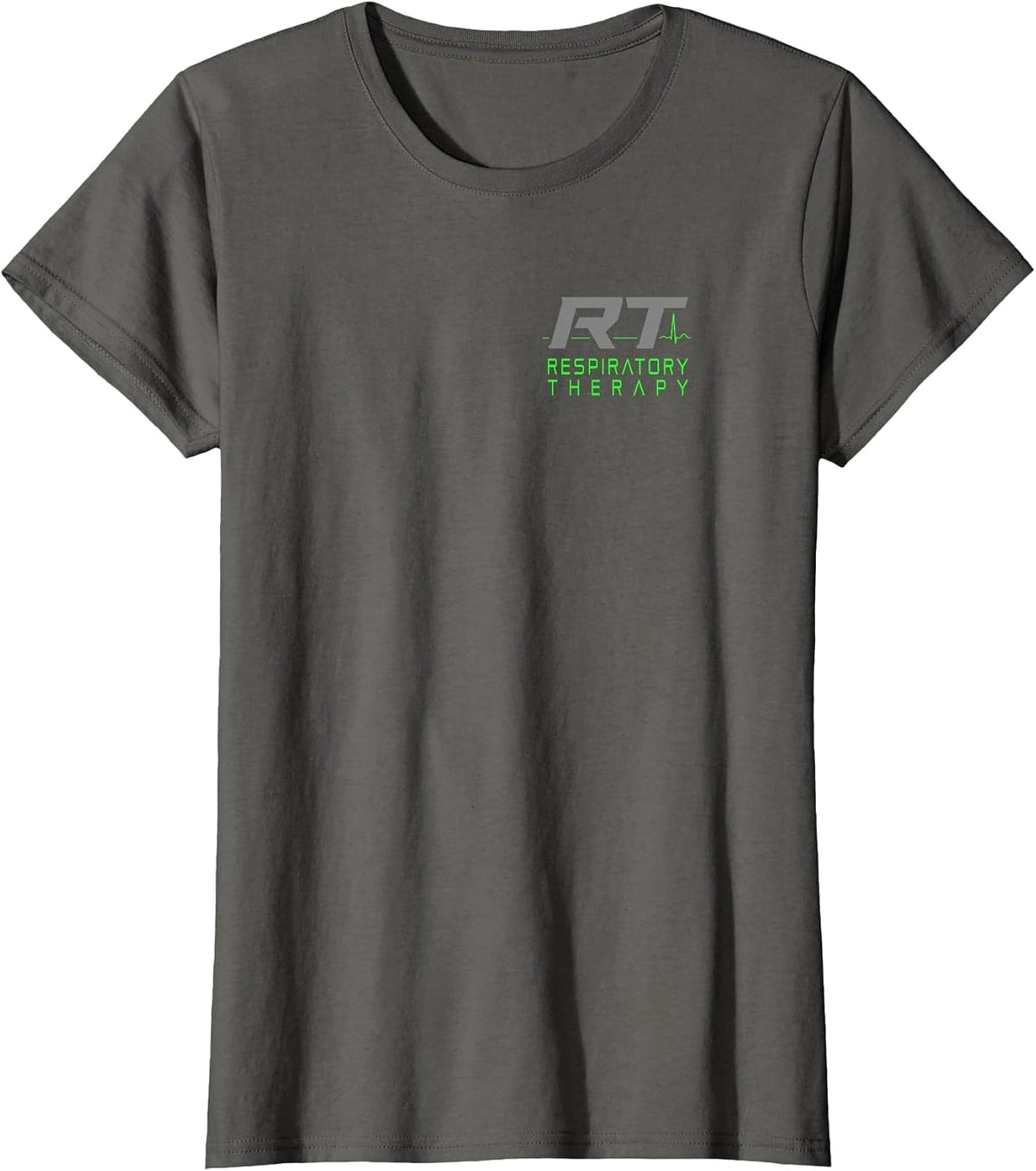 Respiratory Therapy - Respiratory Care - Professional T-Shirt - Asphalt Grey