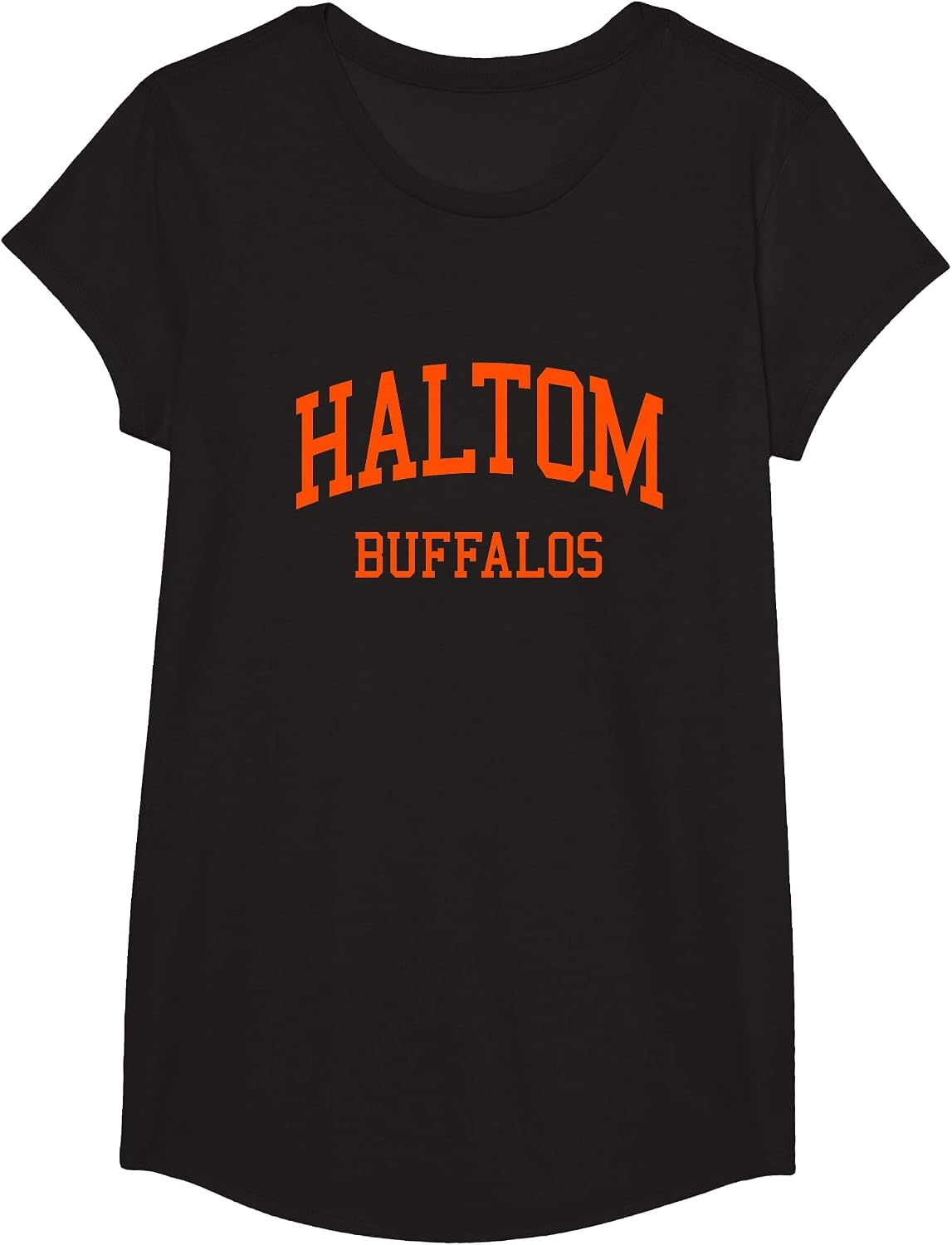 Haltom High School HS Haltom City TX Retro Sports T-Shirt - Girls Black