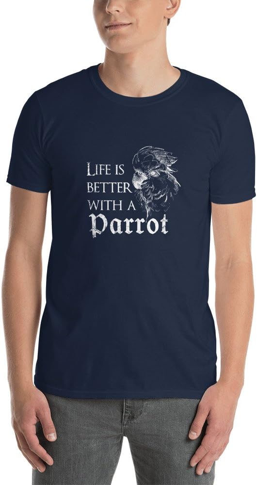 Parrot Tshirt/Parrot Owner Gift/Parrots - Navy