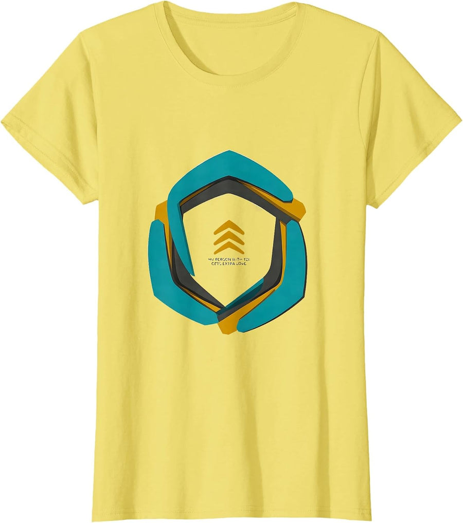 My Person With T21 Gets Extra Love Supportive Family T-Shirt - Lemon Yellow