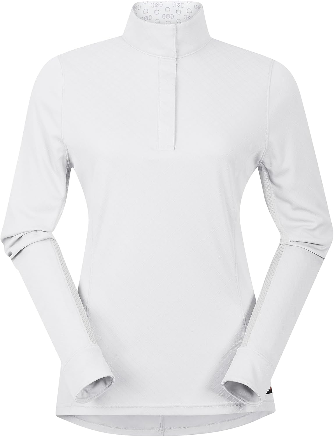 Kerrits Women's Encore Long Sleeve Show Shirt – Lightweight English Equestrian Competition Shirt, Great for Horse Shows -