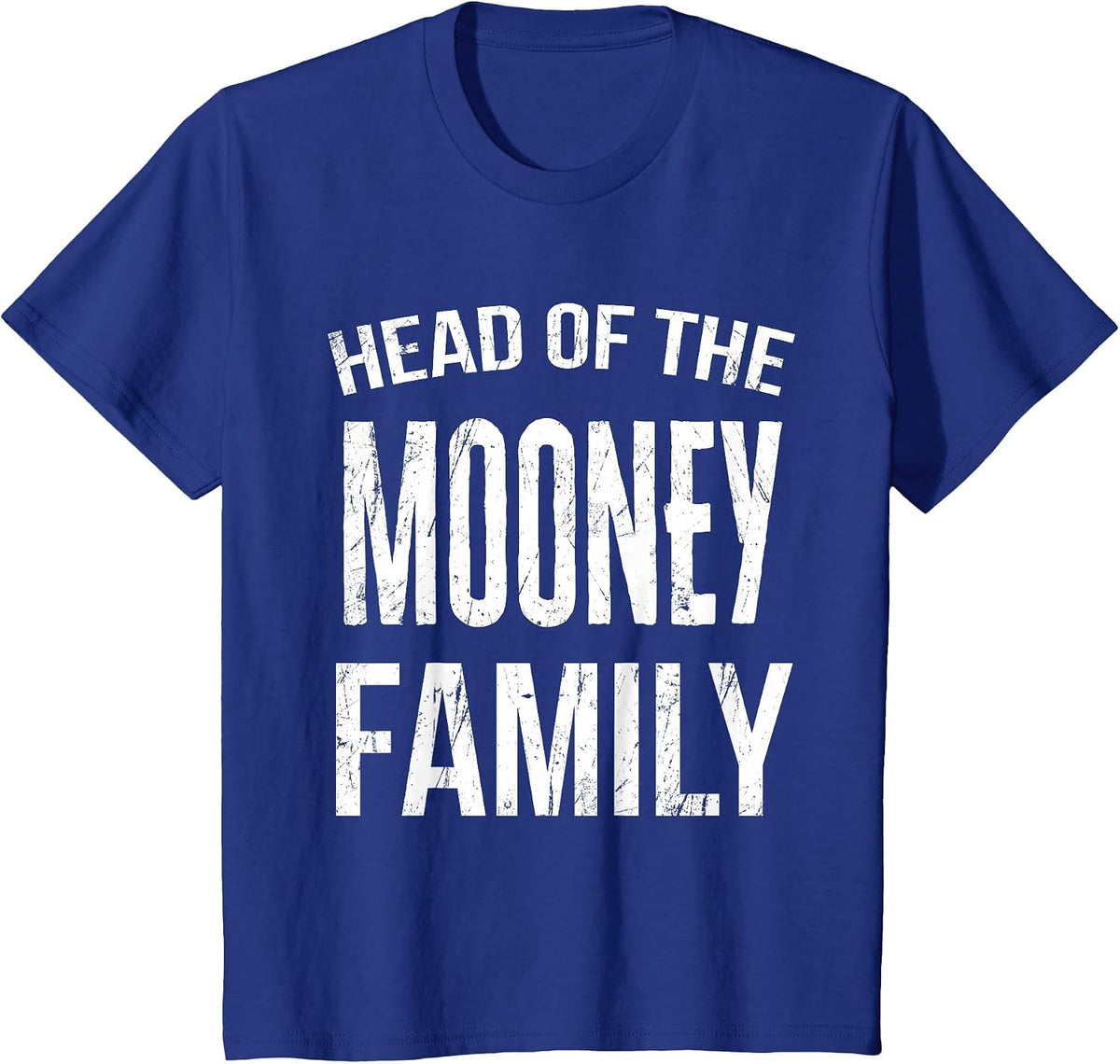 Head of The Mooney Family Reunion T-Shirt - Royal Blue