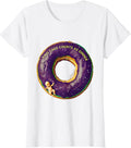 Women's King Cake Counts As Dinner Mardi Gras Party Humor T-Shirt - White