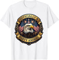 Men's Officially a Party Animal Fun Celebration Design T-Shirt - White
