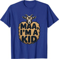 Maa I'm a Kid Funny Sheep Costume Farm Animal Humor T-Shirt - Royal Blue