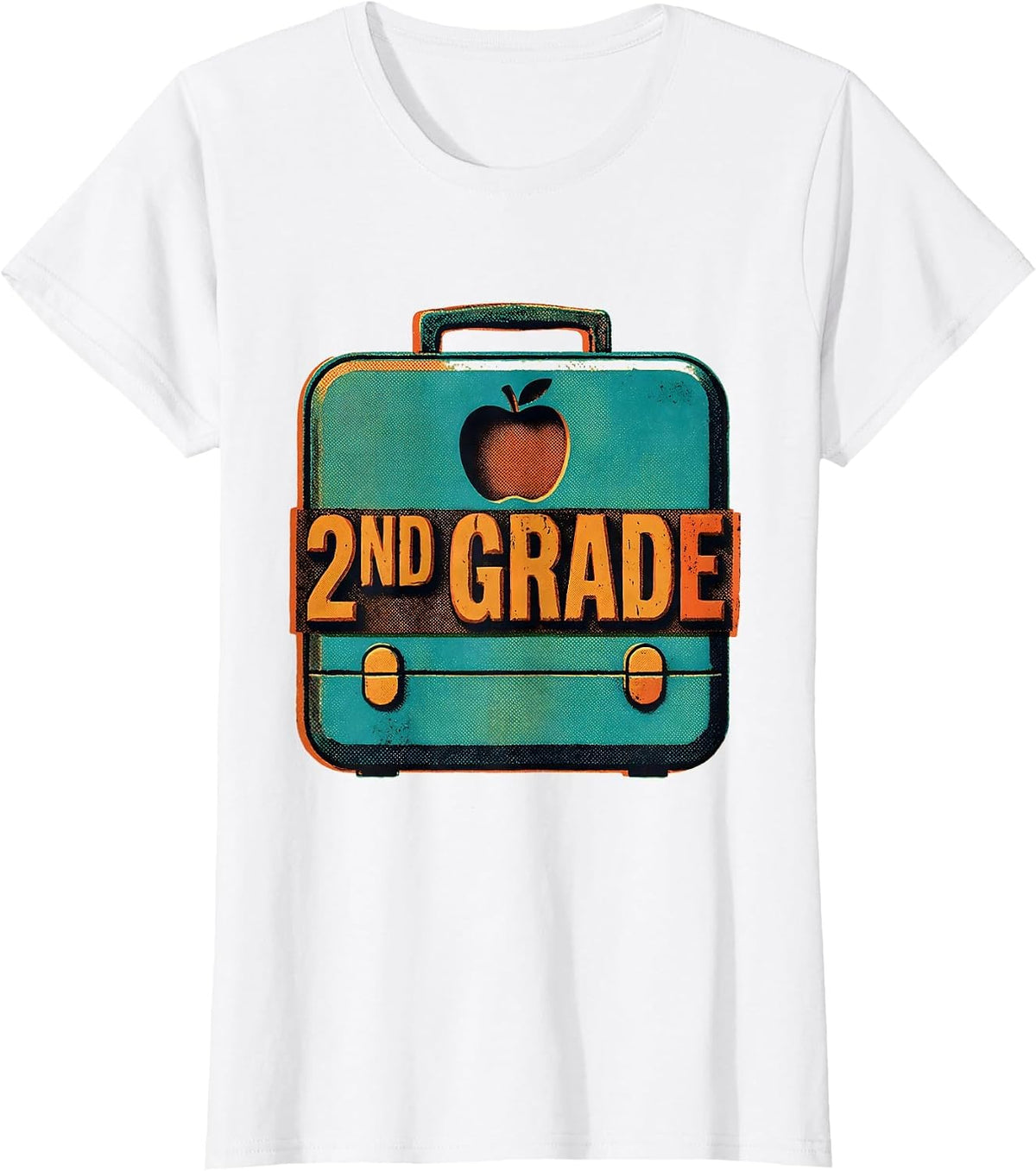 Groovy 2nd Grade Back To School First Day of Second Grade T-Shirt - White