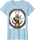 Women's Ferret Sealed Badge Funny Ferret Lover Gift T-Shirt - Baby Blue