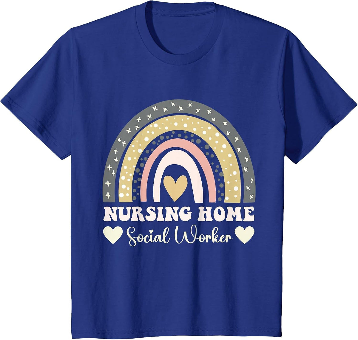 Nursing Home Social Worker T-Shirt - Royal Blue