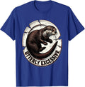 Otterly Excessive Funny Otter Lover Gift for Kid Teen T-Shirt - Royal Blue