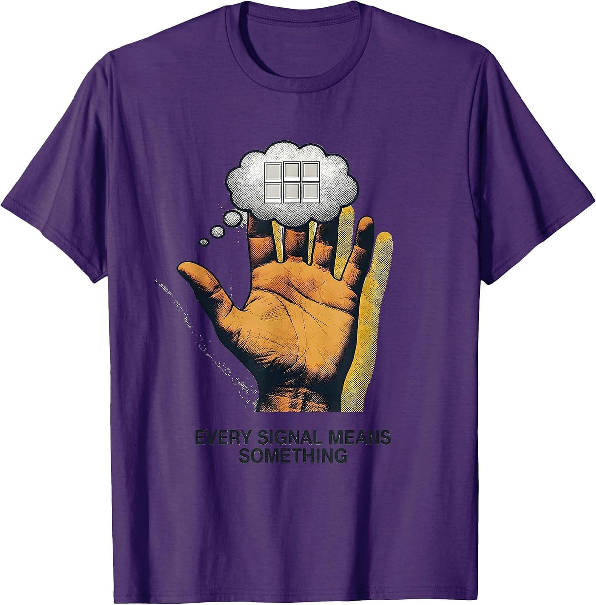 Every Signal Means Something Special Education Teacher T-Shirt - Purple